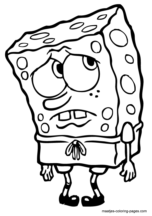 Sponge Bob kolorowanki